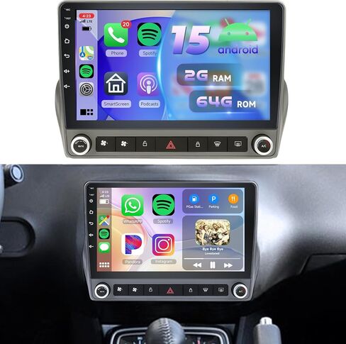 2+64g راديو لشيفروليه تشيفي كامارو 2010-2015 Android 13 Car Stereo 9 '' HD Louch Screen متوافقة مع Carplay Android Auto AHD Camera Camera Link GPS WiFi DSP in Saudi Arabia