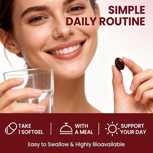 15mg Astaxanthin | 240 Softgels | Astaxanthin Supplements | 8 Month Supply | Antioxidant Support, Eye & Skin Health | Internal Circulation | Non-GMO, Gluten-Free, No Soy in Kuwait