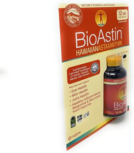 BioAstin هاوايان أستازانتين 12 ملغ، 120 كبسولة هلامية in Saudi Arabia
