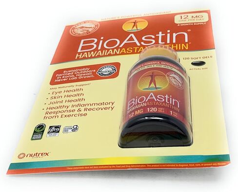 BioAstin هاوايان أستازانتين 12 ملغ، 120 كبسولة هلامية in Saudi Arabia