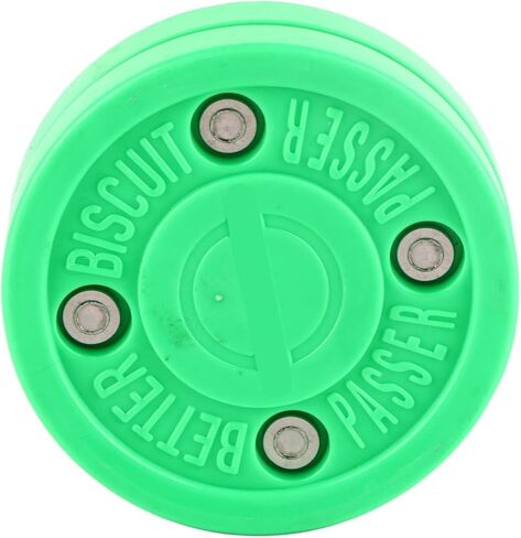 Roller Hockey Puck Lightweight Shock Absorption Street Hockey Polyoxymethylene Green Dryland Puck for Ice 7.5cm Diameter in Kuwait