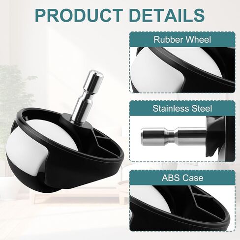 استبدال مجموعة العجلات الأمامية لسلسلة iRobot Roomba 500، 600، 700، 800، 900، e، i، & j (عبوتان) in Kuwait