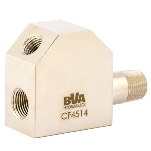 محول قياس هيدروليكي CF4514 BVA 45° 3/8 بوصة - 18 NPTF إلى 3/8 بوصة - 18 NPTF 10,000 PSI in Kuwait