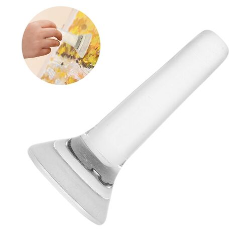 VALICLUD Glass Pestle for Grinding 11x4.8cm Flat Bottom Laboratory Pigment Grinder Rod for Paint Making and Mineral Pigment Grinding Watercolor Art Supplies in Saudi Arabia