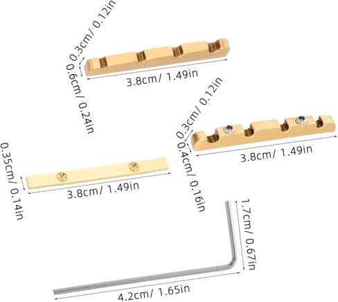 مجموعة واحدة من جيتار الجهير النحاسي القابل للتعديل، قلب بديل مع تصميم تقليل الضوضاء لتحسين أداء الصوت in Kuwait