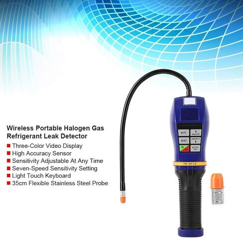 Halogen Leak Detector (Range: 0 °C to 52 °C) for Fire Suppression Systems | Refrigerant Leak Detector | Dry Cleaning Equipment | Leak Detection in Storage and Recovery Containers | Model: TIF XP-1A in Kuwait