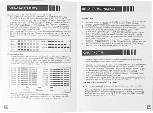 Halogen Leak Detector (Range: 0 °C to 52 °C) for Fire Suppression Systems | Refrigerant Leak Detector | Dry Cleaning Equipment | Leak Detection in Storage and Recovery Containers | Model: TIF XP-1A in Kuwait