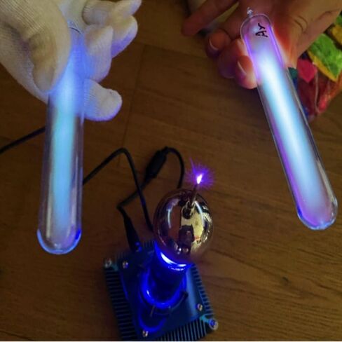 2024 Rare Luminous Gas Elements, Ideal for Teaching, DIY, Purity 99.9%, Including Argon, Krypton, Helium, Neon, Xenon, Nitrogen, Oxygen, Carbon Dioxide, Air in Saudi Arabia