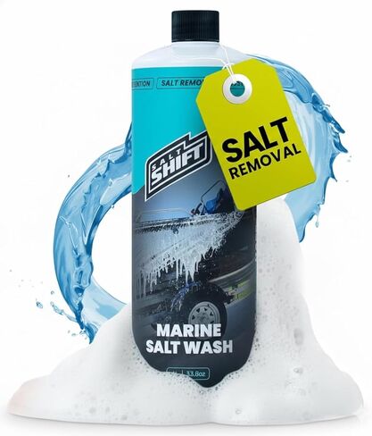 Marine Salt Wash - Foaming Salt Remover Wash for Boats, Jetskis & Cars, Saltwater Corrosion Protection for All Surfaces, Eco-Friendly, Australian Salt Neutralizer Boat & Vehicle Cleaner in Saudi Arabia