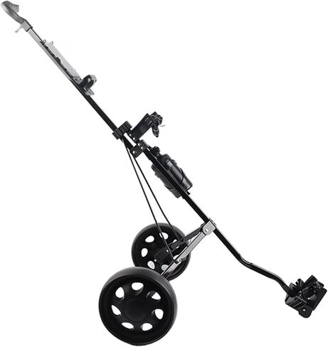 Asixxsix 2 Wheel Push Cart, Foldable Lightweight 88Lbs Load Bearing Trolley with Kettle for All Terrains in Saudi Arabia