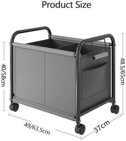 Tennis Racket Storage Rack, Fitness Equipment Cart with Side Pocket for Yoga Mat, Badminton Racket Holder, Skipping Rope Organizer - Space-Saving Solution for Active Lifestyles in Saudi Arabia