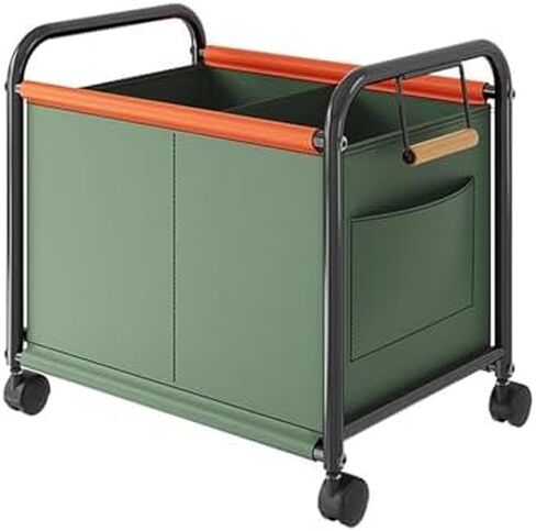 Tennis Racket Storage Rack, Fitness Equipment Cart with Side Pocket for Yoga Mat, Badminton Racket Holder, Skipping Rope Organizer - Space-Saving Solution for Active Lifestyles in Saudi Arabia