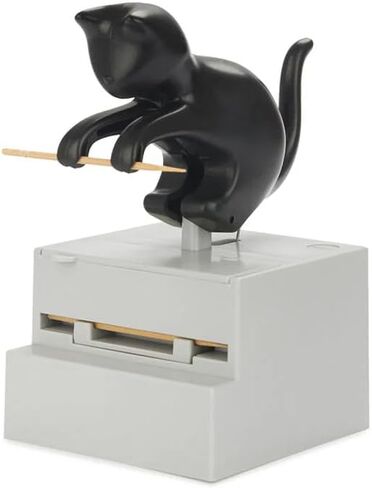 Balvi Frisky Toothpick Holder – Cute Cat-Shaped Dispenser for Kitchen and Dining Room – Fun and Functional Tabletop Accessory -Holds Standard Toothpicks – Porta Palillos in Kuwait