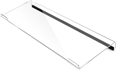 Acrylic Keyboard Stand Riser for Desk, Ergonomic Computer Tilted Keyboard Holder Clear Desktop Stand with Non-Slip Pads for School Home Office Desk Accessories in Kuwait