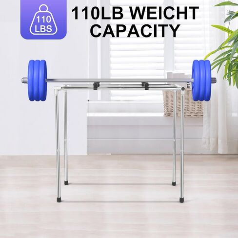 حامل لوحة مفاتيح البيانو بطول قابل للتعديل - إطار من الفولاذ المقاوم للصدأ، تصميم متحرك للوحات المفاتيح الإلكترونية والبيانو | صغير الحجم موفر للمساحة، وثابت للسجاد، ومساحة إضافية للأرجل | مثالية للأطفال والكبار in Kuwait