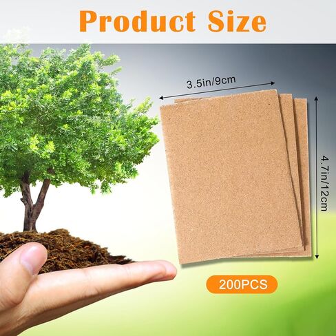 200 Pcs Premium Kraft Brown Corrugated Pads, 3.5x4.7 Inch 2mm Thick, Bulk Flat Cardboard Sheets Corrugated Cardboard Sheets for T-Shirts, Shipping, Mailing, Cardboard Crafts in Saudi Arabia