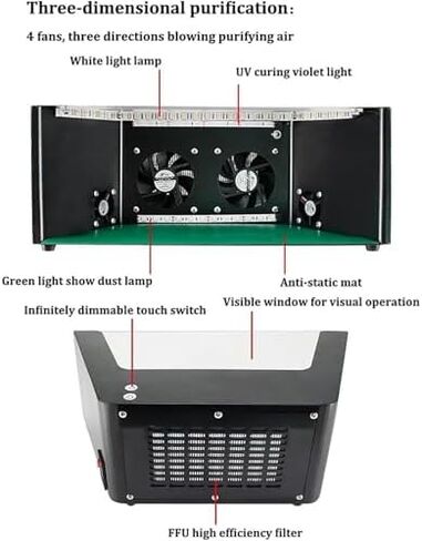 غطاء التدفق الصفحي الرأسي، غرف الأبحاث، مناسب لإصلاح شاشة LCD للهاتف المحمول/ورشة العمل/المختبر/المنشأة in Kuwait