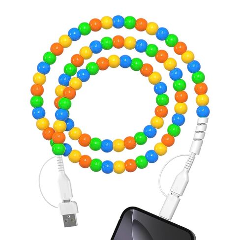 لسلك شاحن iPhone [معتمد من MFI] Bling Sparkling Diamond لكابل شحن iPhone لـ iPhone 16 15 14 13 12 11 Plus Max Charming Charger Corn in Kuwait