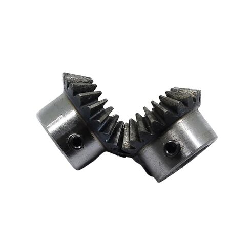 Steel Heavy Duty Motor Pinion Gear 1.5 Module 18 Tooth Bevel Gear with Keyway 1:1 90 Degrees 45# Steel Mechanical Power Transmission(10mm Keyway 4mm) in Saudi Arabia