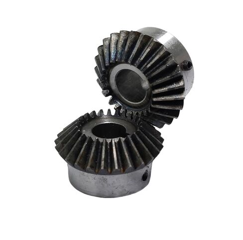 Steel Heavy Duty Motor Pinion Gear 1.5 Module 18 Tooth Bevel Gear with Keyway 1:1 90 Degrees 45# Steel Mechanical Power Transmission(10mm Keyway 4mm) in Saudi Arabia