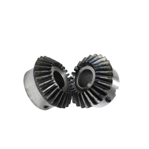 Steel Heavy Duty Motor Pinion Gear 1.5 Module 18 Tooth Bevel Gear with Keyway 1:1 90 Degrees 45# Steel Mechanical Power Transmission(10mm Keyway 4mm) in Saudi Arabia