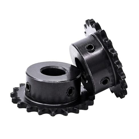 Steel Heavy Duty Motor Pinion Gear Bicycle Chain Gear 45# Steel 10 Teeth Industrial Sprocket Wheel with Top Wire Bore 5mm 6mm 8mm 10mm(8mm) in Saudi Arabia