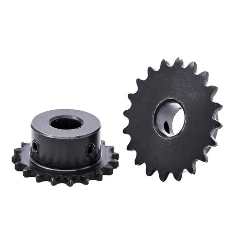 Steel Heavy Duty Motor Pinion Gear Bicycle Chain Gear 45# Steel 10 Teeth Industrial Sprocket Wheel with Top Wire Bore 5mm 6mm 8mm 10mm(8mm) in Saudi Arabia