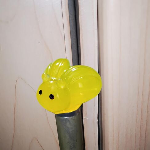 Hinge Heads Decorative Topper Set 6PCS, Home Decoration,Magnetic Hinge Head Toppers Door Hinge, Cute Mini Creative Luminous Insect Firefly Resin Ornament in Saudi Arabia