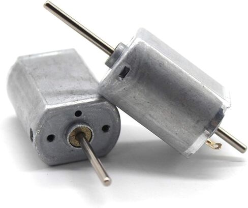 1PC DIY 0.6 Module Worm Gear Electronic Starter, Double Shaft Worm FK130SH Micro Dc Model Electronic Starter, Accessories : Without Gear (Size : with Gear) in Kuwait