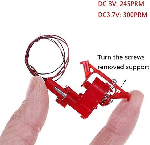 Coreless DC Electronic Starter, Mini DIY DC 3V 3.7V 245RPM 300RPM, Micro Worm Gear Electronic Starter, Accessories in Kuwait