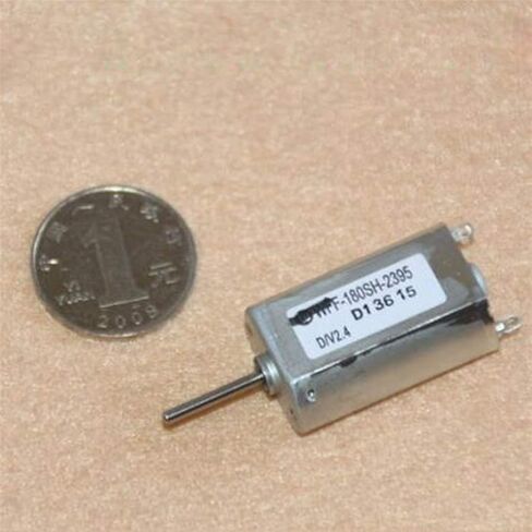 16mm Long Shaft 180 Micro DC Electronic Starter, 15g.cm WFF-180SH-2395, 2.4V 7000RPM Metal Brush Shaver Electronic Starter, Accessories in Kuwait