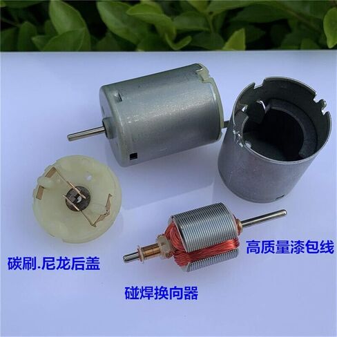 Micro 24mm RC-280RA-20120 Carbon Brush DC Electronic Starter, High Speed 280 Electric Electronic Starter, 5V 6V 9V 12V 20800rpm, Accessories in Kuwait