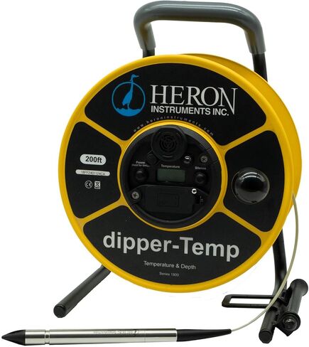 Heron Dipper-Temp - Temperature & Static Levels with Detachable Probe and high Accuracy (200ft) in Saudi Arabia