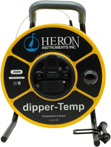 Heron Dipper-Temp - Temperature & Static Levels with Detachable Probe and high Accuracy (200ft) in Saudi Arabia