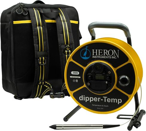Heron Dipper-Temp - Temperature & Static Levels with Detachable Probe and high Accuracy (200ft) in Saudi Arabia