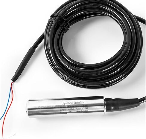 QDY30A-B 4-20mA Liquid Level Sensor for River deep Well Tank Control Level Transmitter 4-20ma 0-5V 0-10V RS485 0.5-4.5V(500cm Range 700cm,4-20mA) in Saudi Arabia