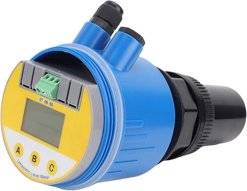 LiebeWH Water Level Sensor DC24V Ultrasonic Level Meter with LCD Display and 4-20mA Output for Liquid Measurement in Saudi Arabia