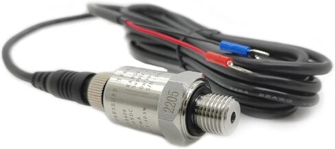 4-20mA Output Two-Wire Thread G1/4 0-16Bar air Compressor Pressure Sensor M12 3 Meters Cable 9-36V Power Supply 0.5% Accuracy in Saudi Arabia