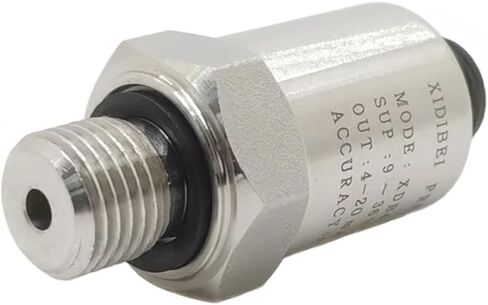 4-20mA Output Two-Wire Thread G1/4 0-16Bar air Compressor Pressure Sensor M12 3 Meters Cable 9-36V Power Supply 0.5% Accuracy in Saudi Arabia