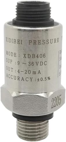 4-20mA Output Two-Wire Thread G1/4 0-16Bar air Compressor Pressure Sensor M12 3 Meters Cable 9-36V Power Supply 0.5% Accuracy in Saudi Arabia