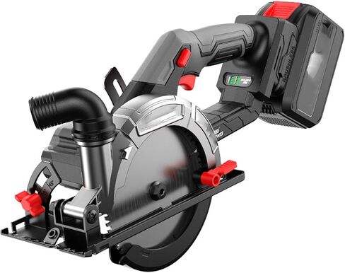 High-Performance 21v Cordless Circular Saw Powerful 6800rpm Motor Professional Cutting Precision Complete Kit in Saudi Arabia
