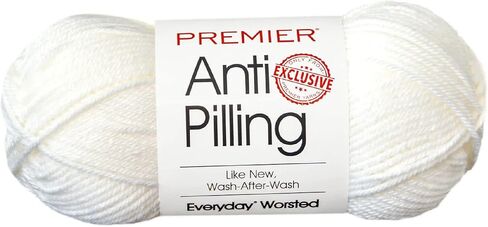 Premier Yarns Anti-Pilling Everyday Worsted Yarn, Soft Acrylic Yarn, Ideal Yarn for Crocheting and Knitting, Machine Washable, 180 yds, Rust in Kuwait