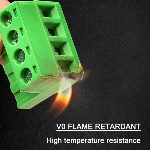 25Set 5.08 مللي متر الملعب المسمار محطة كتلة موصل للتوصيل (2Pin 3Pin 4Pin 5Pin) ، ل فينيكس التوصيل لكابل 28-12AWG in Kuwait