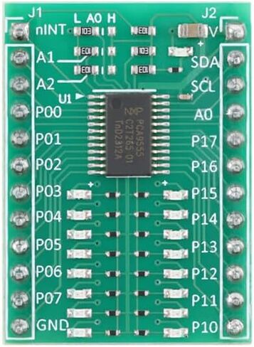 PCA9555 16-Bit I/O Expander I2C GPIO Module 16 Digital Input Output for Arduino in Saudi Arabia
