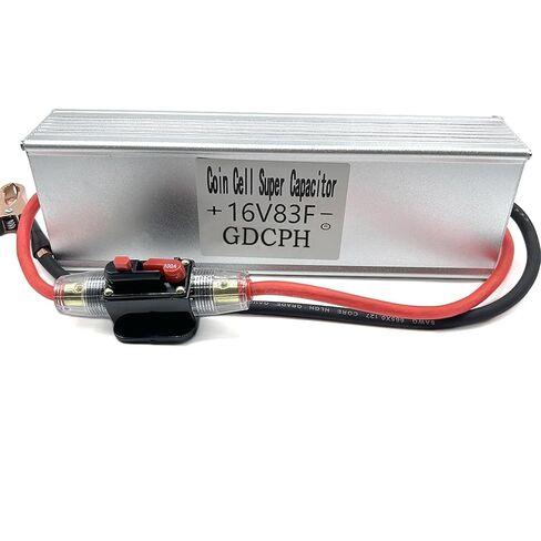 16V83F وحدة مقوم السيارات 2.7V500F مكثف فائق مع اختبار البطارية مقاطع الرصاص التمساح المشابك سعة كبيرة in Saudi Arabia