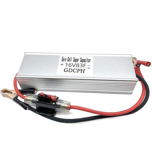 16V83F وحدة مقوم السيارات 2.7V500F مكثف فائق مع اختبار البطارية مقاطع الرصاص التمساح المشابك سعة كبيرة in Saudi Arabia