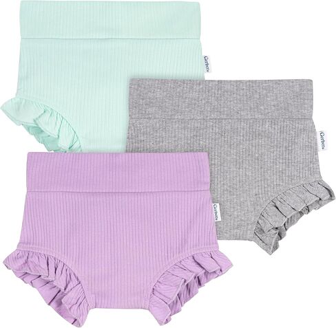 Gerber Baby Girls 3-Pack Bubble Shorts in Kuwait