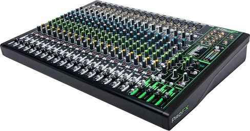 حزمة USB لخلاط غير مزود بالطاقة من Mackie ProFX22v3 ذات 22 قناة مع Waveform OEM DAW، و4x كابل TRS Mophead بطول 10 أقدام، وكابل XLR بطول 4x 10 أقدام، ومحول 2x 1/4 بوصة إلى 3.5 مم، وربطات كابل 10x وقماش من الألياف الدقيقة in Saudi Arabia