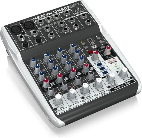 خلاط بهرينجر Xenyx QX602MP3 مع تشغيل USB MP3 in Saudi Arabia