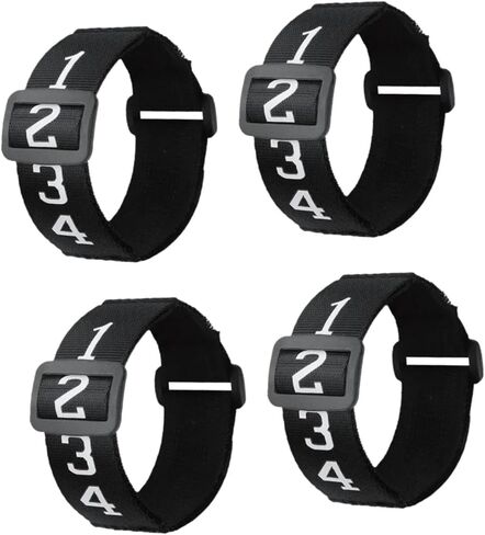 4 Pieces Football Numbered Practical Numbered Down Indicators in Kuwait